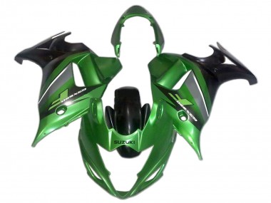 Shop 2008-2013 Suzuki GSX650F Motorcycle Fairings - Green Black