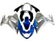 2008-2013 Suzuki GSX650F Motorcycle Fairings - Silver Blue