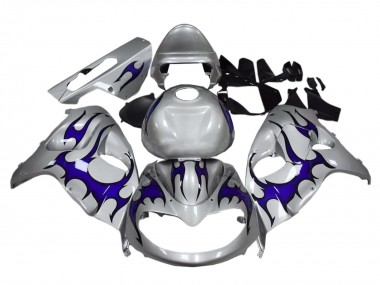 Shop 1998-2003 Suzuki TL1000R Motorcycle Fairings - Silver Blue