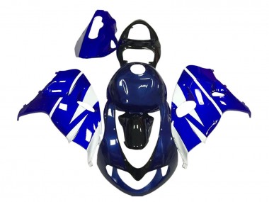Shop 1998-2003 Suzuki TL1000R Motorcycle Fairings - Blue White Glossy Black