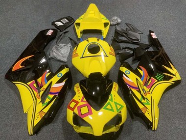 Shop 2004-2005 Honda CBR1000RR Motorcycle Fairings - Yellow Glossy Black Orange