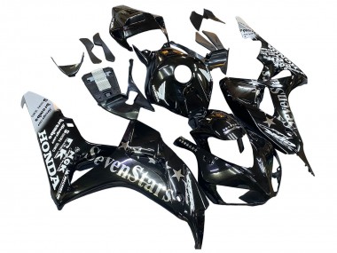 Shop 2006-2007 Honda CBR1000RR Motorcycle Fairings - Glossy Black Gold SevenStars