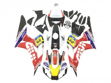 Shop 2006-2007 Honda CBR1000RR Motorcycle Fairings - White Red Yellow Blue Black Givi Elf UniBat 29