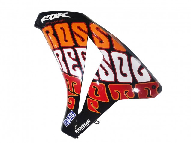 2008-2011 Honda CBR1000RR Motorcycle Fairings - Green Orange Glossy Black Rossi Michelin 46
