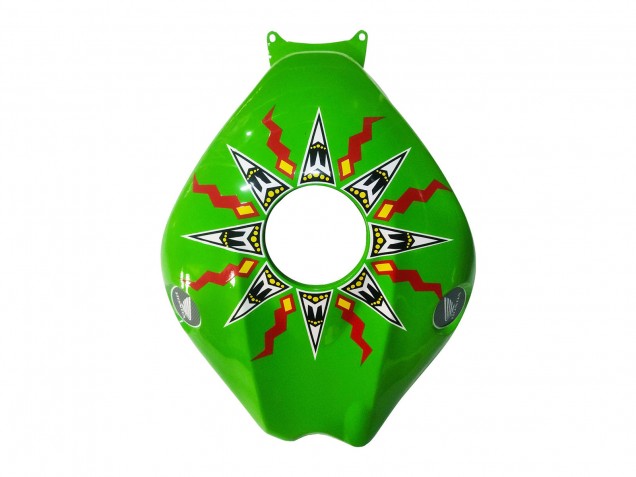 2008-2011 Honda CBR1000RR Motorcycle Fairings - Green Orange Glossy Black Rossi Michelin 46