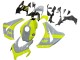 2008-2011 Honda CBR1000RR Motorcycle Fairings - Nardo Grey Fluorescent Green