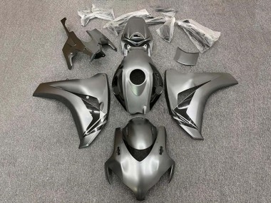 Shop 2008-2011 Honda CBR1000RR Motorcycle Fairing - Grey Glossy Black