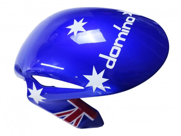 2008-2011 Honda CBR1000RR Motorcycle Fairings - White Red Blue Black Star Lee Carrera