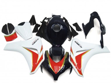 Shop 2008-2011 Honda CBR1000RR Motorcycle Fairing - White Red Glossy Black