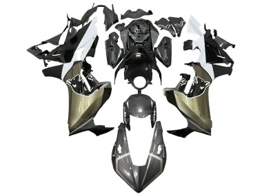 Shop 2017-2023 Honda CBR1000RR Motorcycle Fairings - Grey White Black Carbon Fiber