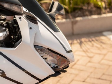 Shop 2017-2023 Honda CBR1000RR Motorcycle Fairings - White with Black Stripe Fireblade