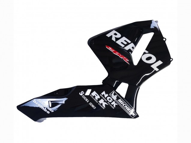 2003-2004 Honda CBR600RR Motorcycle Fairings - Glossy Black White Repsol