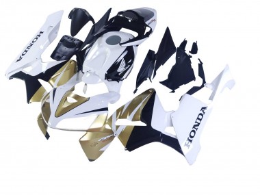 Shop 2005-2006 Honda CBR600RR Motorcycle Fairings - Gold White Black