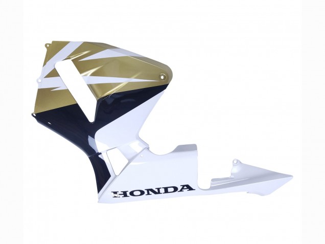 2005-2006 Honda CBR600RR Motorcycle Fairings - Gold White Black