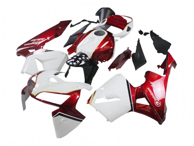 2005-2006 Honda CBR600RR Motorcycle Fairing Kits - Red White Black