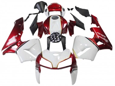 Shop 2005-2006 Honda CBR600RR Motorcycle Fairing Kits - Red White Black