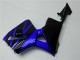 2005-2006 Honda CBR600RR Motorcycle Fairing - Blue Black