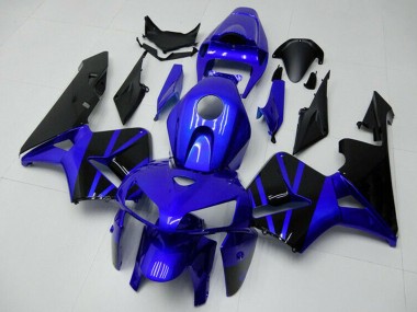Shop 2005-2006 Honda CBR600RR Motorcycle Fairing - Blue Black