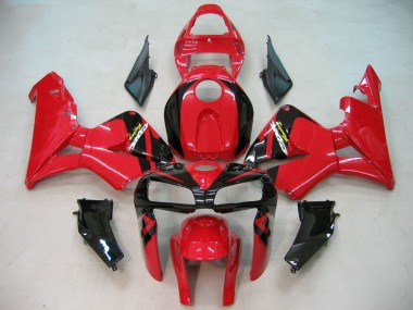 Shop 2005-2006 Honda CBR600RR Motorcycle Fairing - Red Black