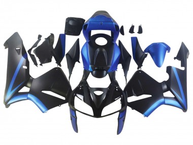 Shop 2005-2006 Honda CBR600RR Motorcycle Fairings - Black Blue