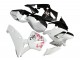 2005-2006 Honda CBR600RR Motorcycle Fairings - Black White with Cherry Blossom
