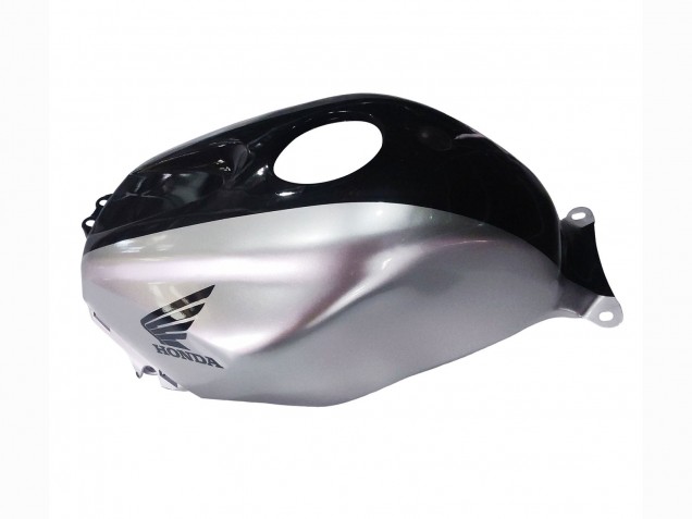 2005-2006 Honda CBR600RR Motorcycle Fairings - Black Silver SevenStars