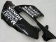2005-2006 Honda CBR600RR Motorcycle Fairings - Glossy Black White West