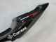 2005-2006 Honda CBR600RR Motorcycle Fairings - Glossy Black White West