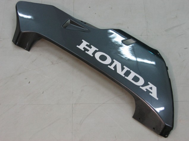 2005-2006 Honda CBR600RR Motorcycle Fairings - Black White Racing
