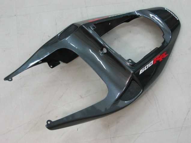 2005-2006 Honda CBR600RR Motorcycle Fairings - Black White Racing