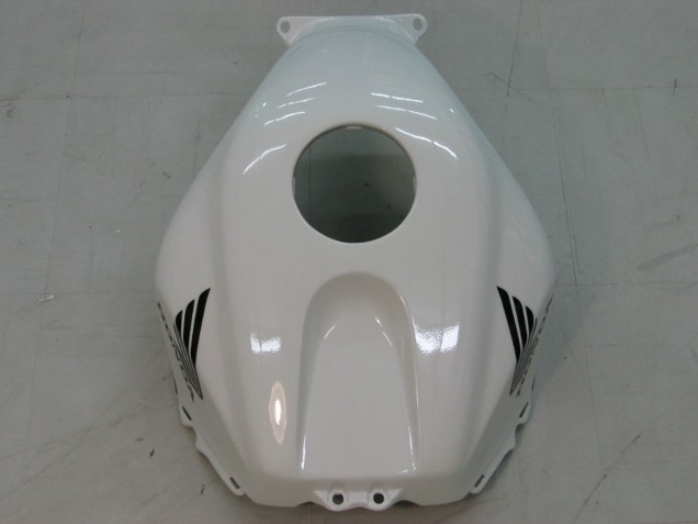 2005-2006 Honda CBR600RR Motorcycle Fairings - Black White Racing