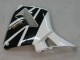 2005-2006 Honda CBR600RR Motorcycle Fairings - Black White Racing