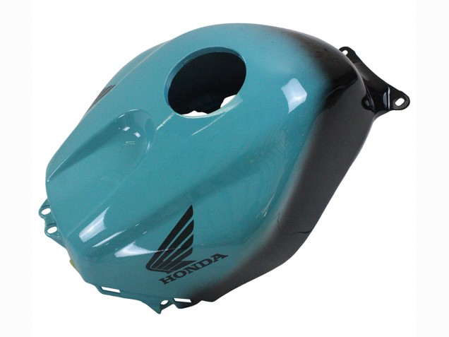 2005-2006 Honda CBR600RR Motorcycle Fairings - Light Blue Black 35