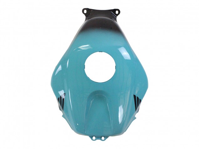 2005-2006 Honda CBR600RR Motorcycle Fairings - Light Blue Black 35