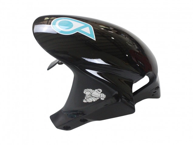 2005-2006 Honda CBR600RR Motorcycle Fairings - Light Blue Black 35