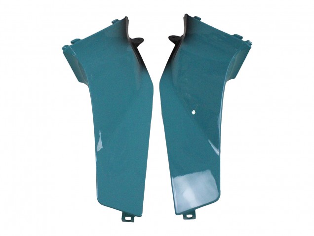 2005-2006 Honda CBR600RR Motorcycle Fairings - Light Blue Black 35
