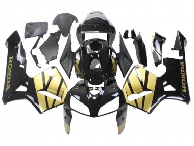 Shop 2005-2006 Honda CBR600RR Motorcycle Fairing - Black Gold