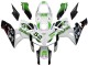 2005-2006 Honda CBR600RR Motorcycle Fairings - Green White Black hannspree 52