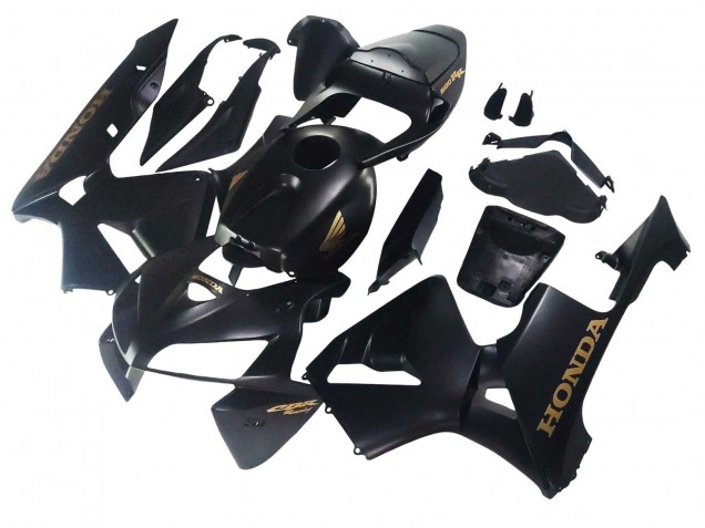 2005-2006 Honda CBR600RR Motorcycle Fairings - Matte Black