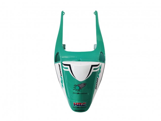 2005-2006 Honda CBR600RR Motorcycle Fairings - Light Green White Glossy Black Joe Rocket