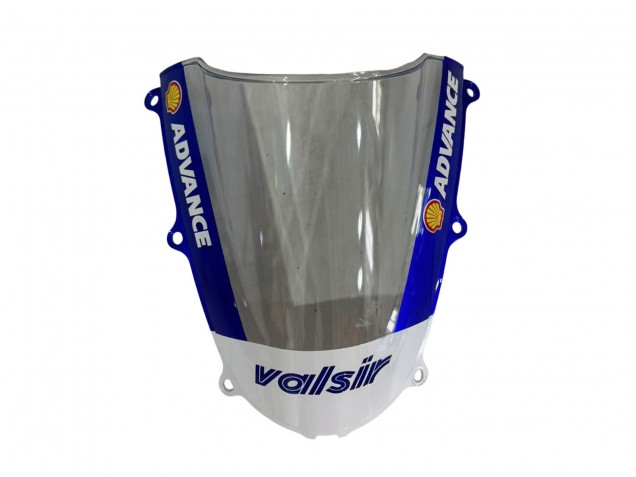 2005-2006 Honda CBR600RR Motorcycle Fairings - Red Black Valsir 03