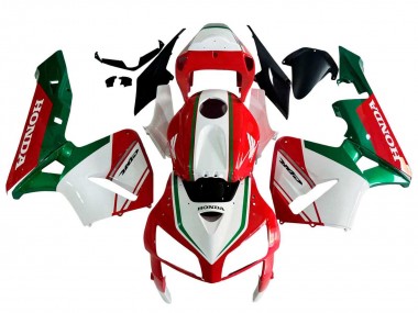 Shop 2005-2006 Honda CBR600RR Motorcycle Fairings - Red White Green