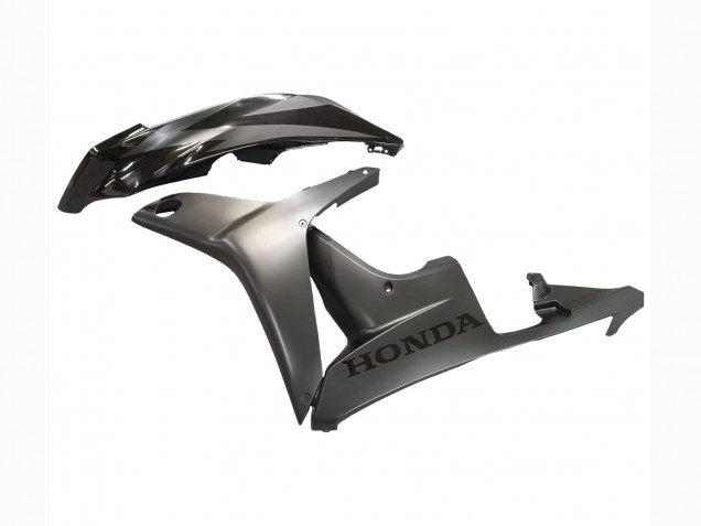 2007-2008 Honda CBR600RR Motorcycle Fairing - Silver Glossy Black