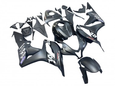 Shop 2007-2008 Honda CBR600RR Motorcycle Fairing - Matte Black White Repsol