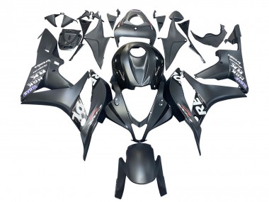 Shop 2007-2008 Honda CBR600RR Motorcycle Fairing - Matte Black White Repsol