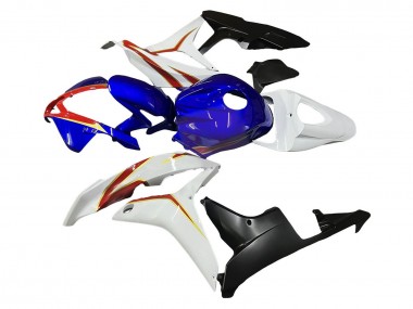 Shop 2007-2008 Honda CBR600RR Motorcycle Fairings - White Blue Red Glossy Black