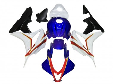 Shop 2007-2008 Honda CBR600RR Motorcycle Fairings - White Blue Red Glossy Black