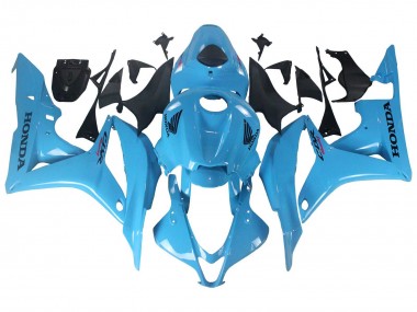 Shop 2007-2008 Honda CBR600RR Motorcycle Fairings - Light Blue Racing