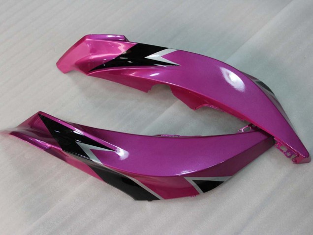 2007-2008 Honda CBR600RR Motorcycle Fairings - Pink Glossy Black Racing
