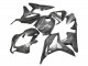 2007-2008 Honda CBR600RR Motorcycle Fairings - Black Forged Carbon Fiber